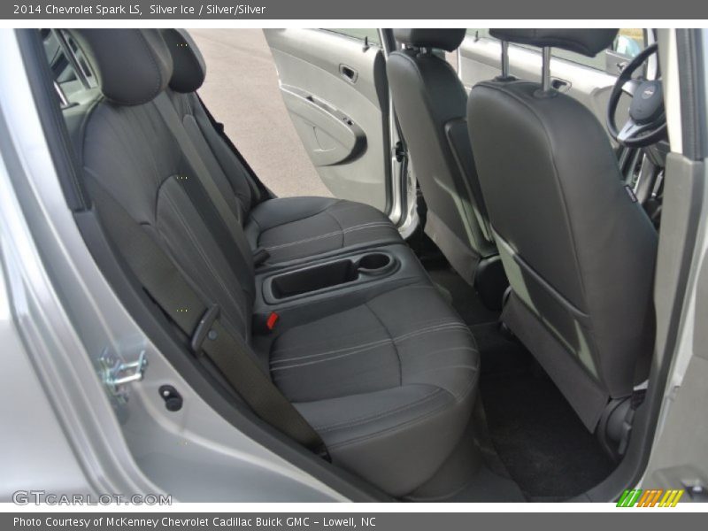 Silver Ice / Silver/Silver 2014 Chevrolet Spark LS