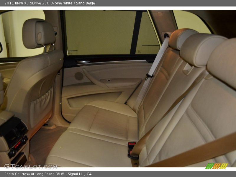 Alpine White / Sand Beige 2011 BMW X5 xDrive 35i