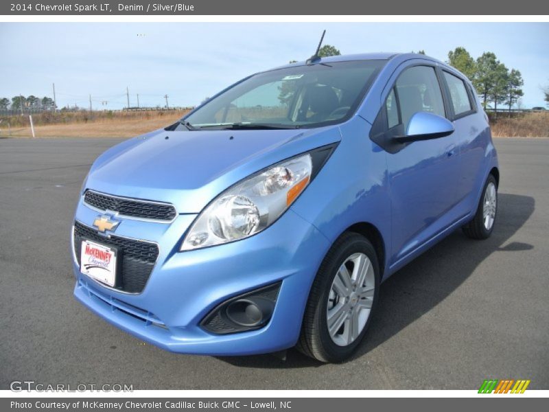 Denim / Silver/Blue 2014 Chevrolet Spark LT