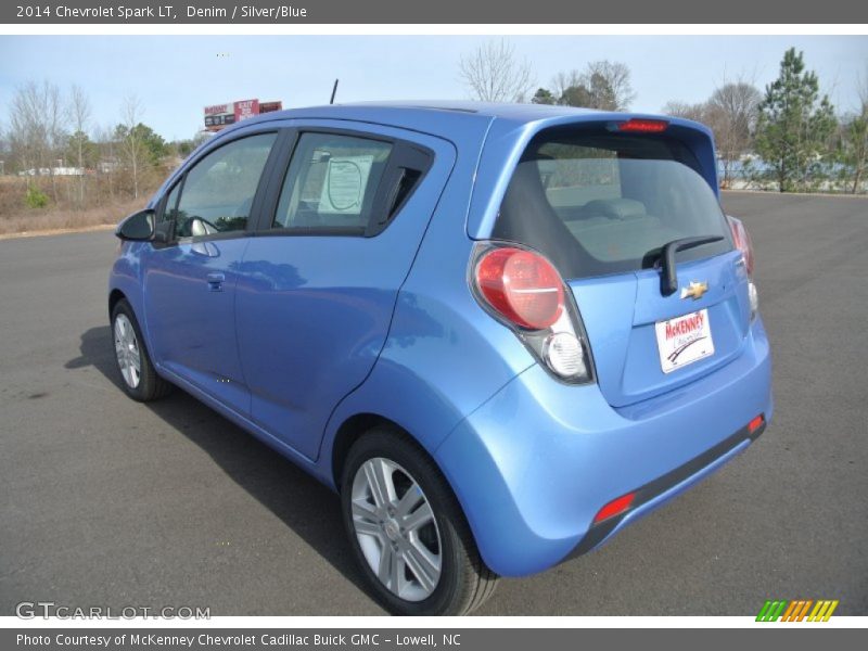 Denim / Silver/Blue 2014 Chevrolet Spark LT