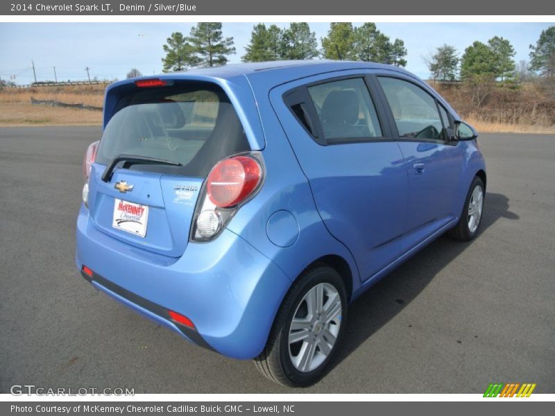 Denim / Silver/Blue 2014 Chevrolet Spark LT