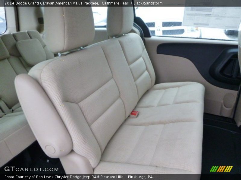 Cashmere Pearl / Black/Sandstorm 2014 Dodge Grand Caravan American Value Package