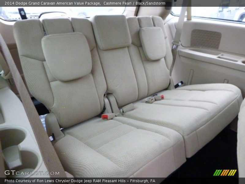 Cashmere Pearl / Black/Sandstorm 2014 Dodge Grand Caravan American Value Package