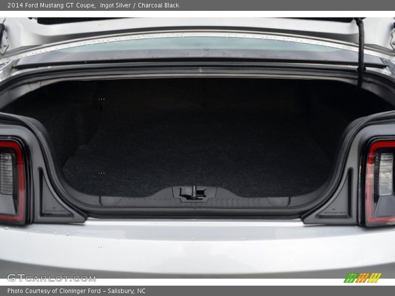 Ingot Silver / Charcoal Black 2014 Ford Mustang GT Coupe