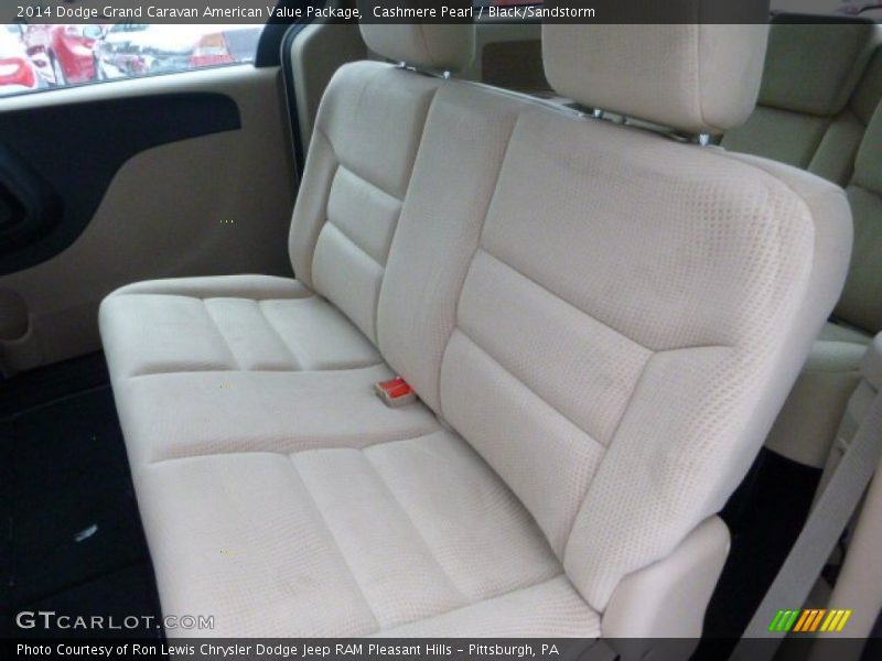 Cashmere Pearl / Black/Sandstorm 2014 Dodge Grand Caravan American Value Package
