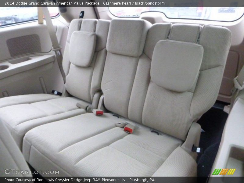 Cashmere Pearl / Black/Sandstorm 2014 Dodge Grand Caravan American Value Package