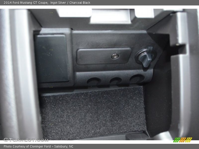Ingot Silver / Charcoal Black 2014 Ford Mustang GT Coupe