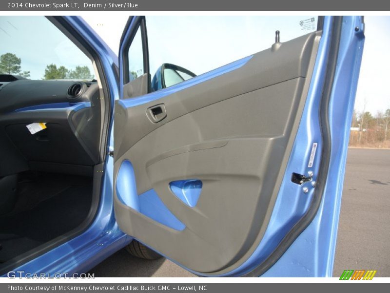 Denim / Silver/Blue 2014 Chevrolet Spark LT