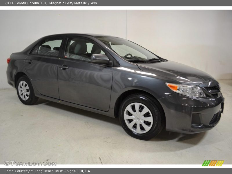 Magnetic Gray Metallic / Ash 2011 Toyota Corolla 1.8