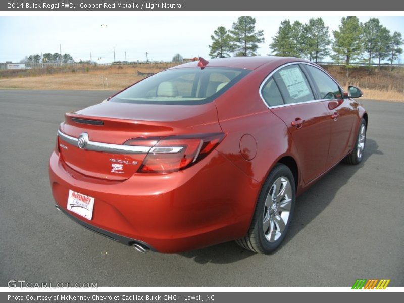 Copper Red Metallic / Light Neutral 2014 Buick Regal FWD