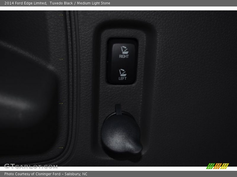 Tuxedo Black / Medium Light Stone 2014 Ford Edge Limited
