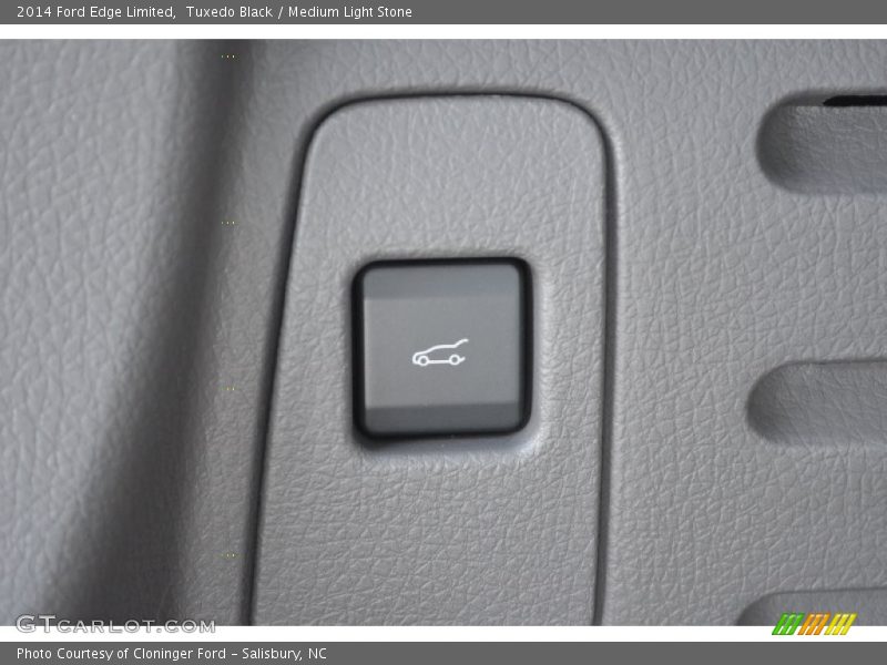 Tuxedo Black / Medium Light Stone 2014 Ford Edge Limited