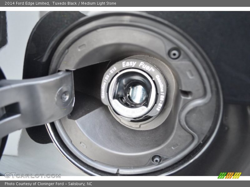Tuxedo Black / Medium Light Stone 2014 Ford Edge Limited