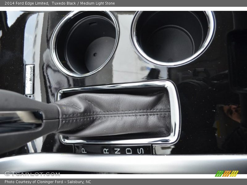 Tuxedo Black / Medium Light Stone 2014 Ford Edge Limited