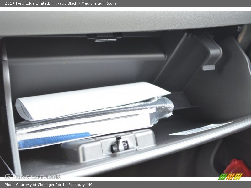 Tuxedo Black / Medium Light Stone 2014 Ford Edge Limited
