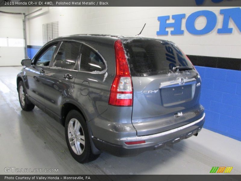 Polished Metal Metallic / Black 2011 Honda CR-V EX 4WD