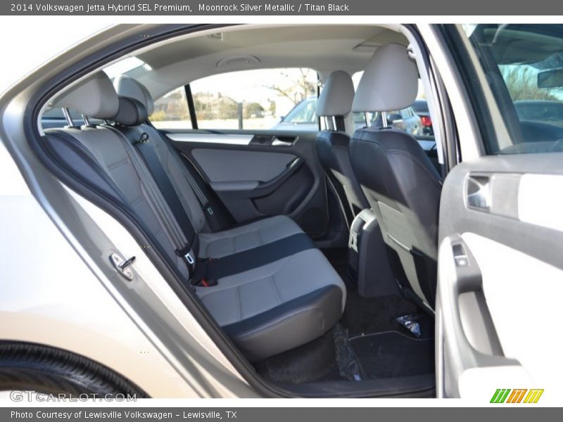 Moonrock Silver Metallic / Titan Black 2014 Volkswagen Jetta Hybrid SEL Premium