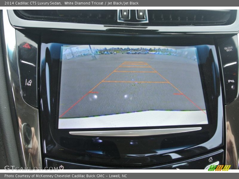 White Diamond Tricoat / Jet Black/Jet Black 2014 Cadillac CTS Luxury Sedan