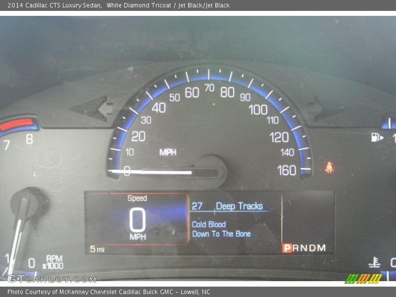  2014 CTS Luxury Sedan Luxury Sedan Gauges