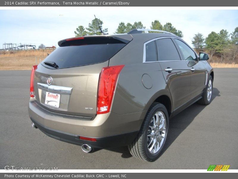 Terra Mocha Metallic / Caramel/Ebony 2014 Cadillac SRX Performance