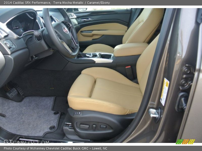 Front Seat of 2014 SRX Performance