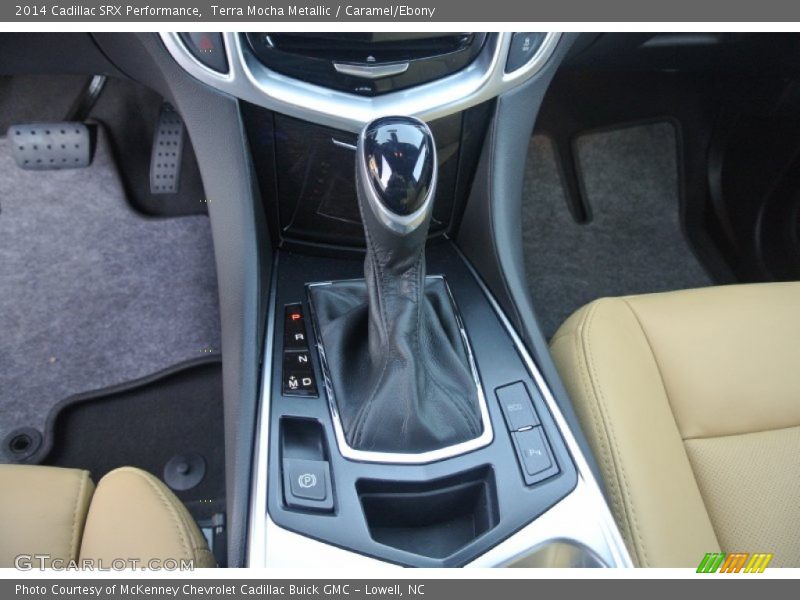Terra Mocha Metallic / Caramel/Ebony 2014 Cadillac SRX Performance