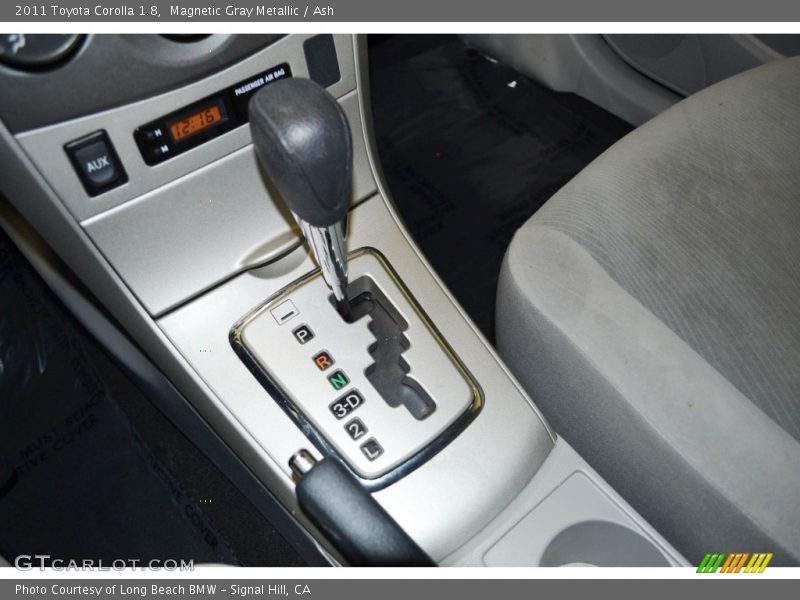 Magnetic Gray Metallic / Ash 2011 Toyota Corolla 1.8