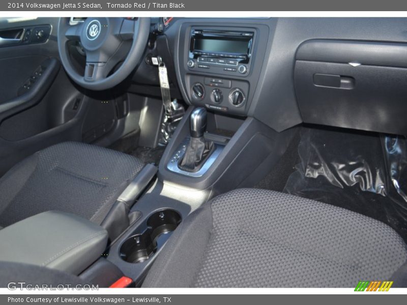 Tornado Red / Titan Black 2014 Volkswagen Jetta S Sedan