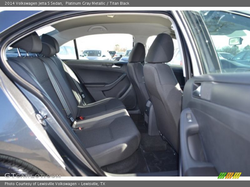 Platinum Gray Metallic / Titan Black 2014 Volkswagen Jetta S Sedan