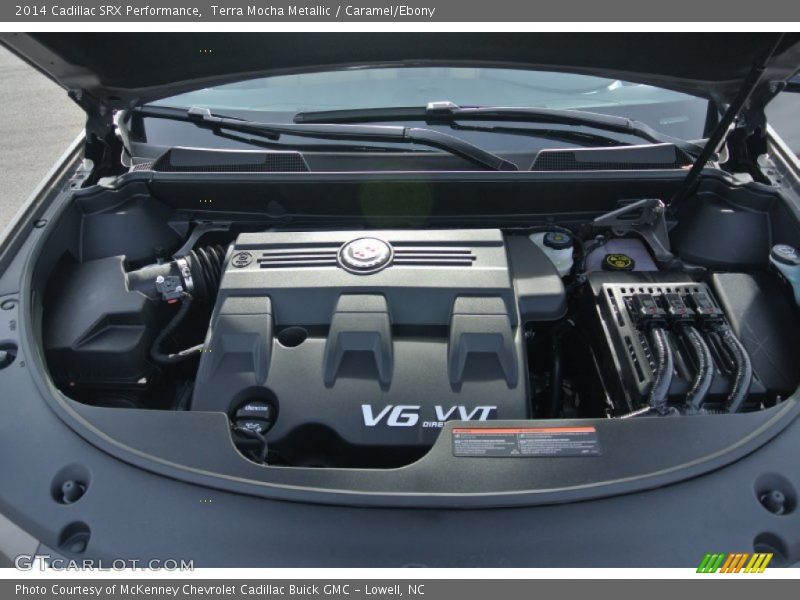 Terra Mocha Metallic / Caramel/Ebony 2014 Cadillac SRX Performance