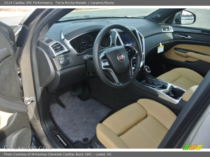 Caramel/Ebony Interior - 2014 SRX Performance 