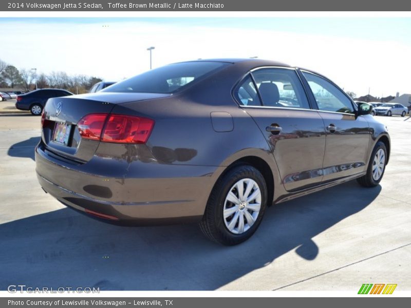 Toffee Brown Metallic / Latte Macchiato 2014 Volkswagen Jetta S Sedan