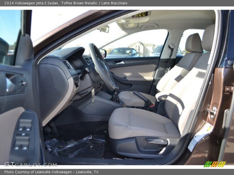 Toffee Brown Metallic / Latte Macchiato 2014 Volkswagen Jetta S Sedan