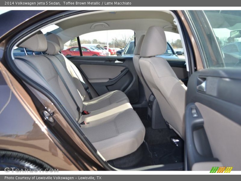 Toffee Brown Metallic / Latte Macchiato 2014 Volkswagen Jetta S Sedan