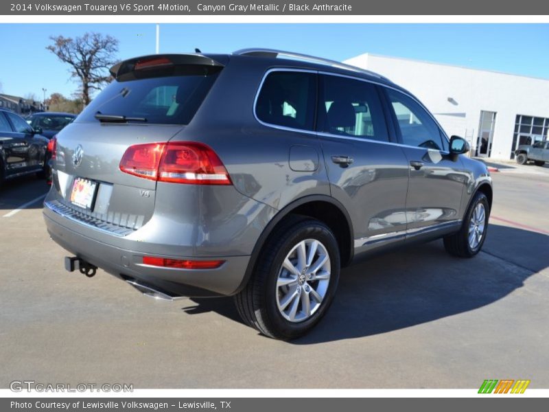 Canyon Gray Metallic / Black Anthracite 2014 Volkswagen Touareg V6 Sport 4Motion