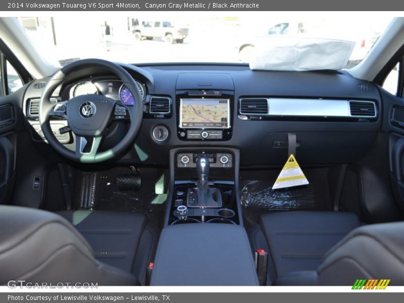 Canyon Gray Metallic / Black Anthracite 2014 Volkswagen Touareg V6 Sport 4Motion