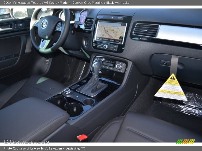 Canyon Gray Metallic / Black Anthracite 2014 Volkswagen Touareg V6 Sport 4Motion