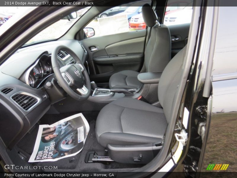 Black Clear Coat / Black 2014 Dodge Avenger SXT