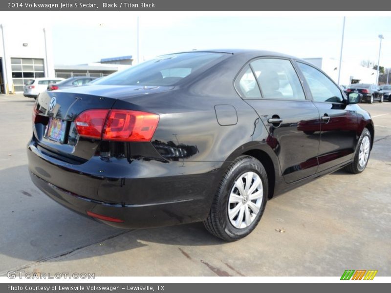 Black / Titan Black 2014 Volkswagen Jetta S Sedan