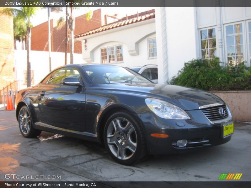 Smokey Granite Mica / Camel 2008 Lexus SC 430 Convertible