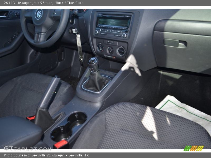 Black / Titan Black 2014 Volkswagen Jetta S Sedan