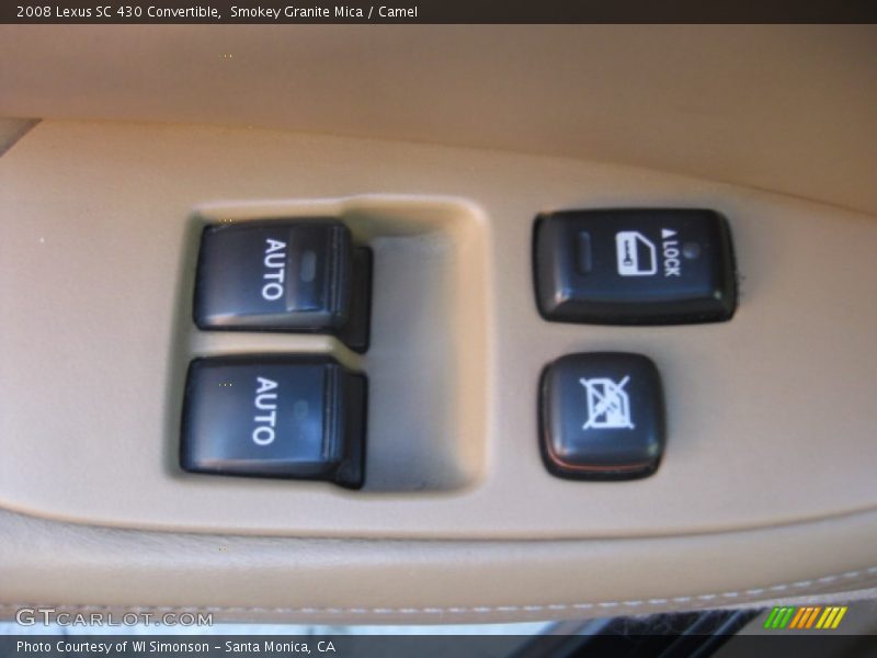 Smokey Granite Mica / Camel 2008 Lexus SC 430 Convertible