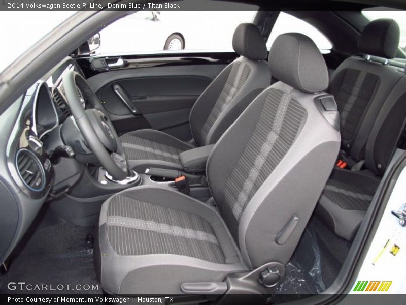 Denim Blue / Titan Black 2014 Volkswagen Beetle R-Line
