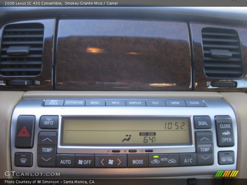 Smokey Granite Mica / Camel 2008 Lexus SC 430 Convertible