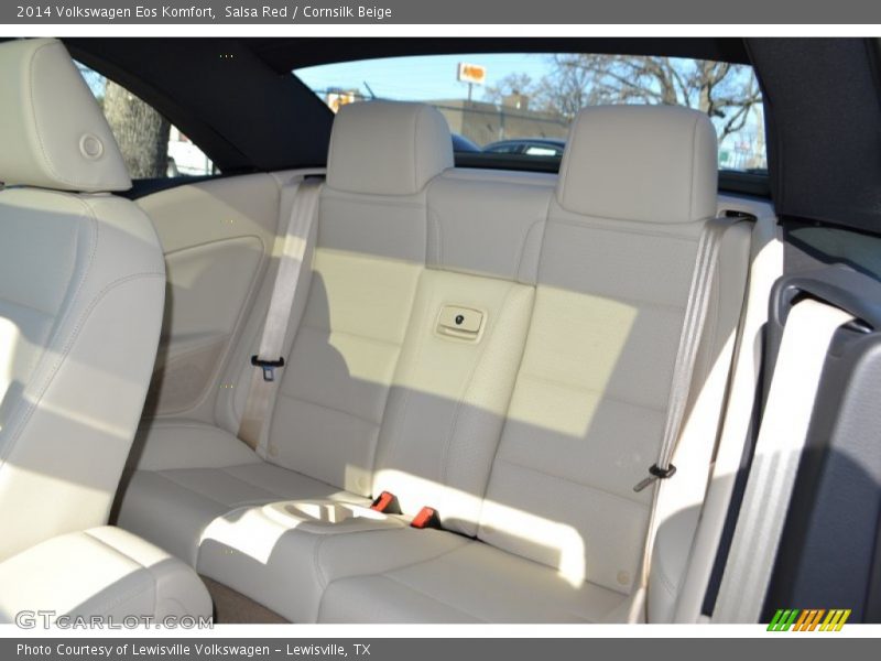 Salsa Red / Cornsilk Beige 2014 Volkswagen Eos Komfort