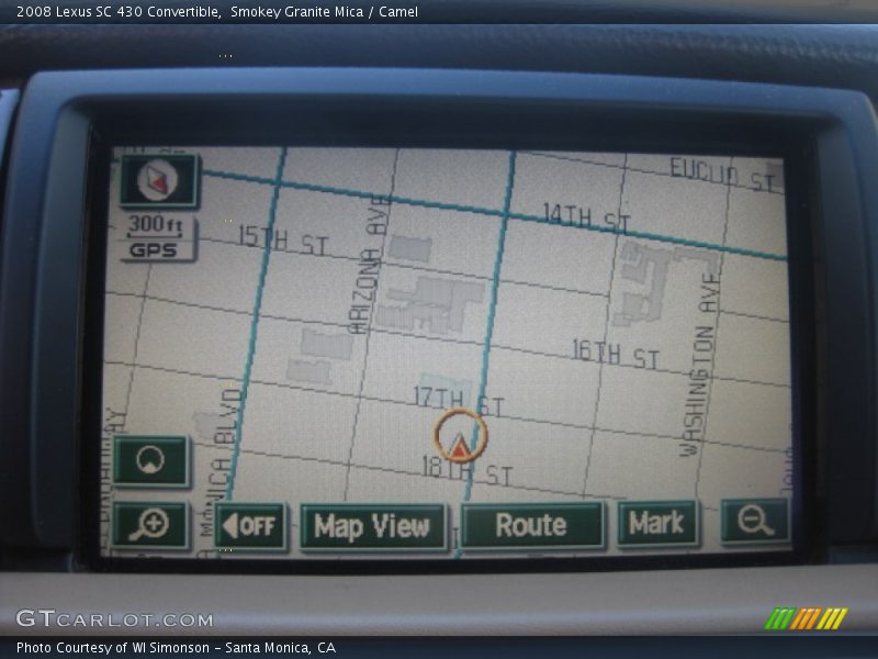 Smokey Granite Mica / Camel 2008 Lexus SC 430 Convertible