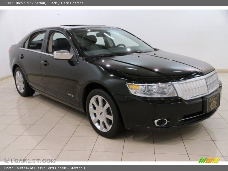 Black / Dark Charcoal 2007 Lincoln MKZ Sedan