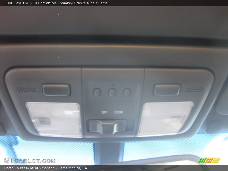 Smokey Granite Mica / Camel 2008 Lexus SC 430 Convertible
