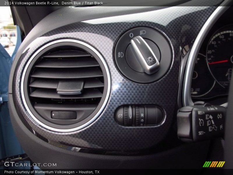 Denim Blue / Titan Black 2014 Volkswagen Beetle R-Line