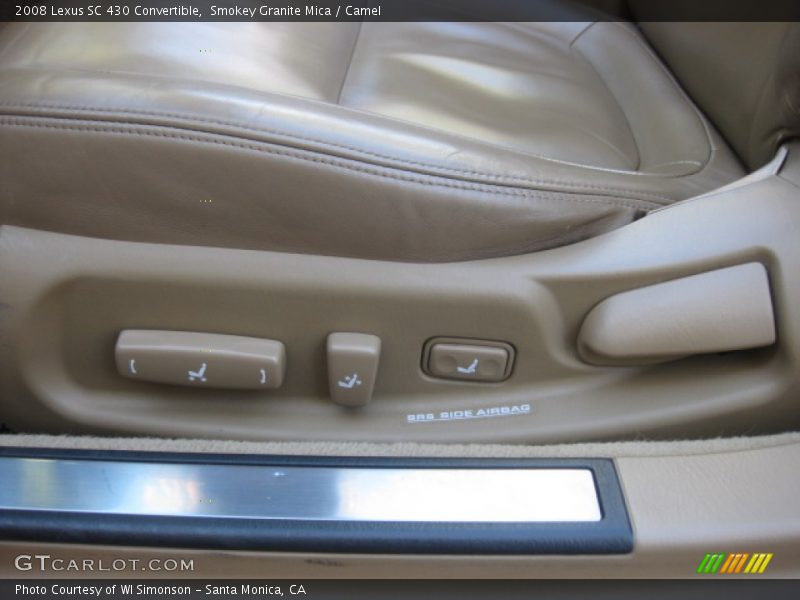 Smokey Granite Mica / Camel 2008 Lexus SC 430 Convertible